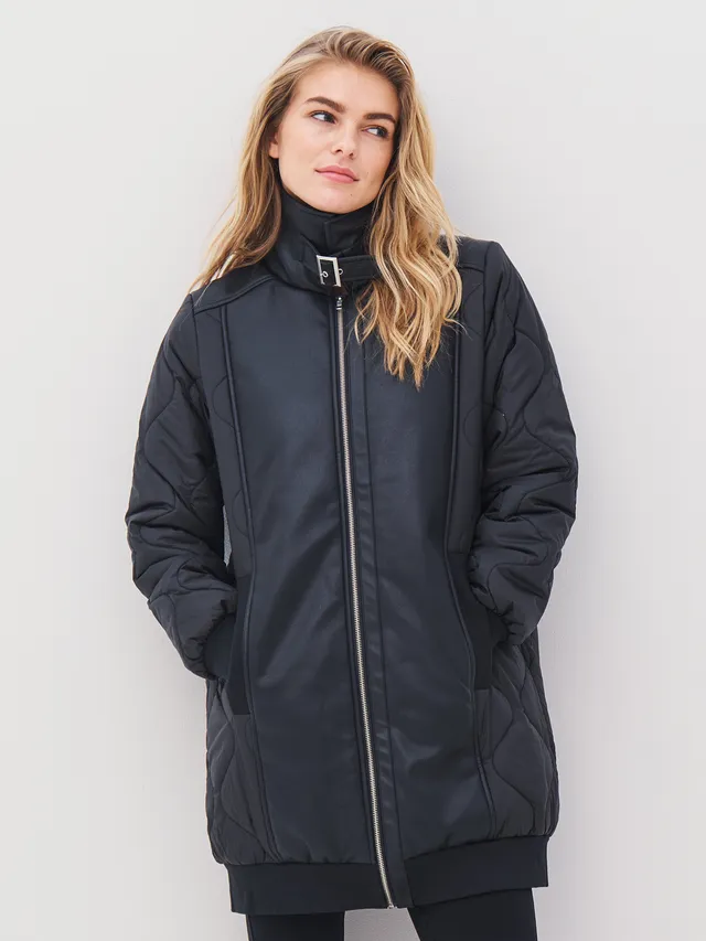 n-denmark-arisa-steppmantel-damen-schwarz image 1