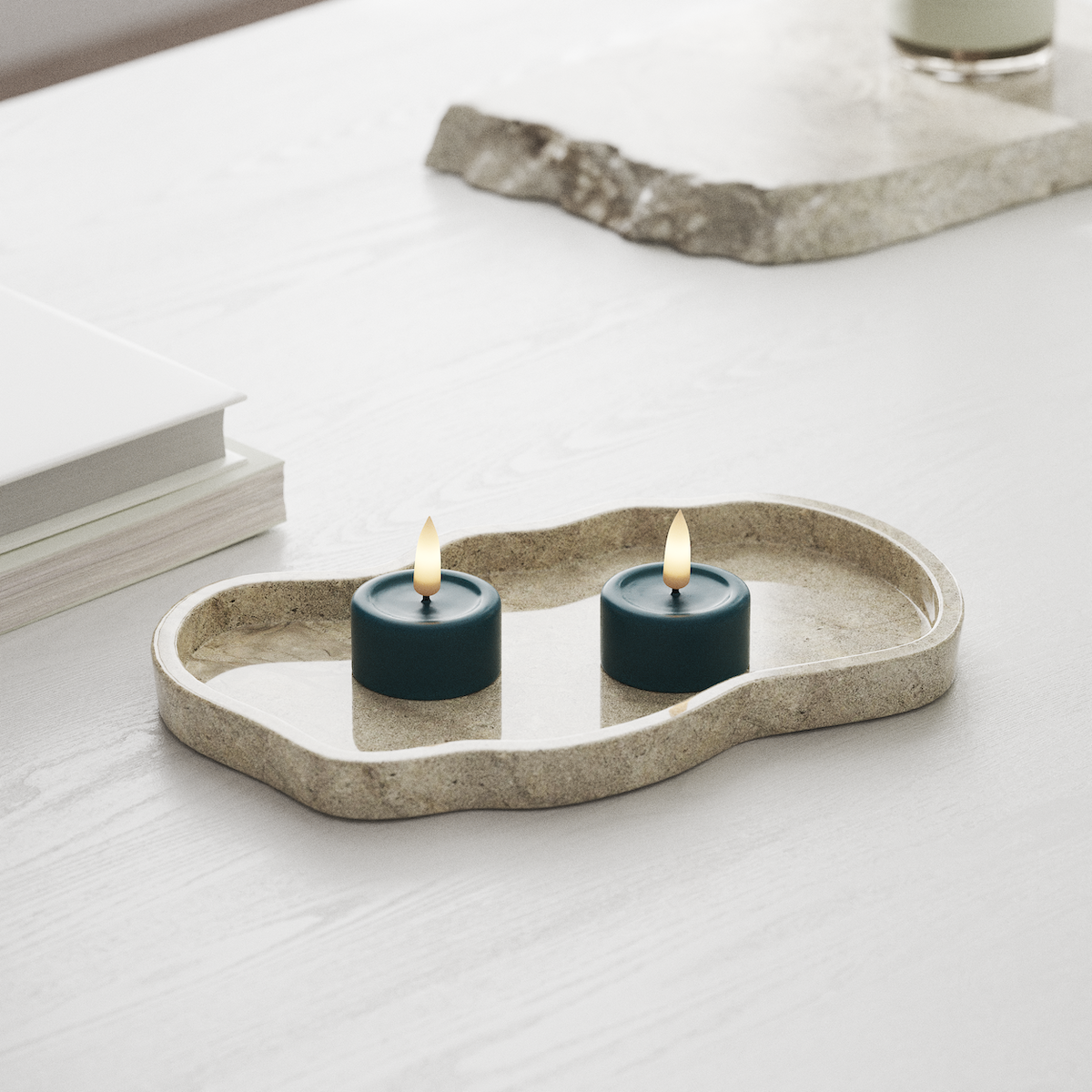 deluxe-homeart-teelichter-led-teelicht-petrol-2-st-ck-real-flame image 3