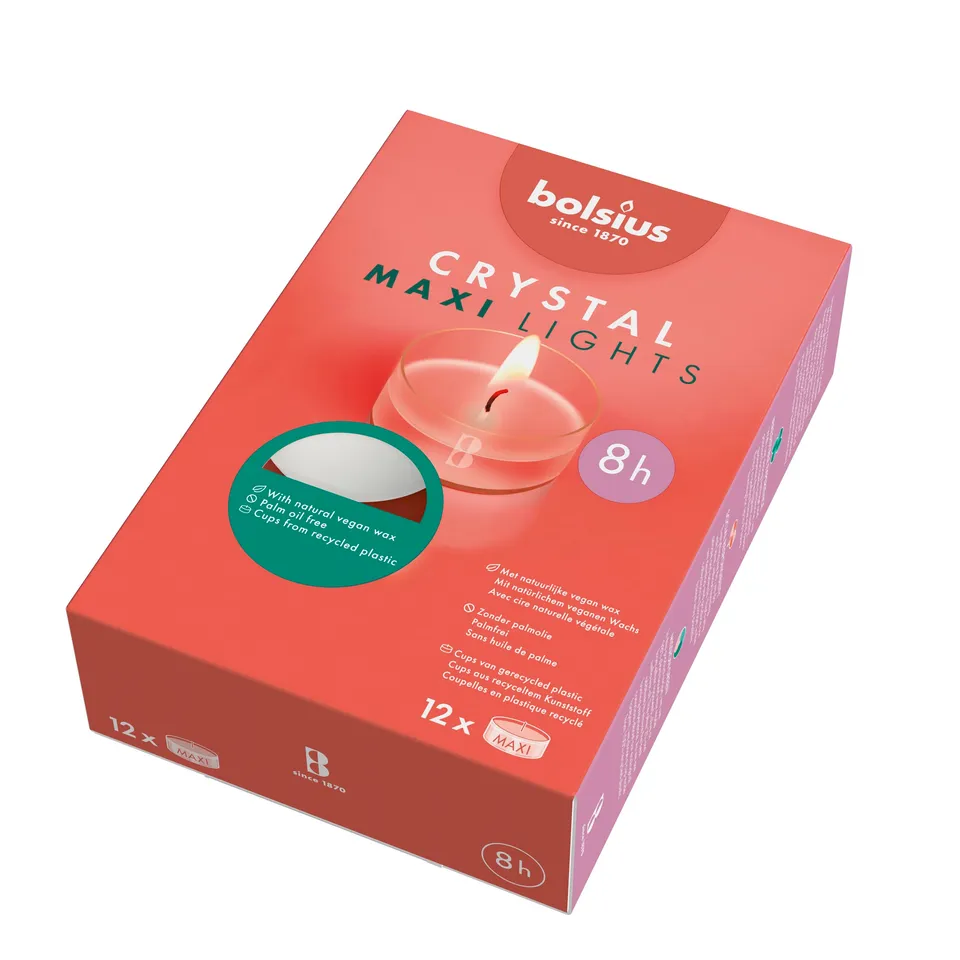 bolsius-teelichte-maxi-xl-clear-cup-8h-12-st-ck-wei image 1