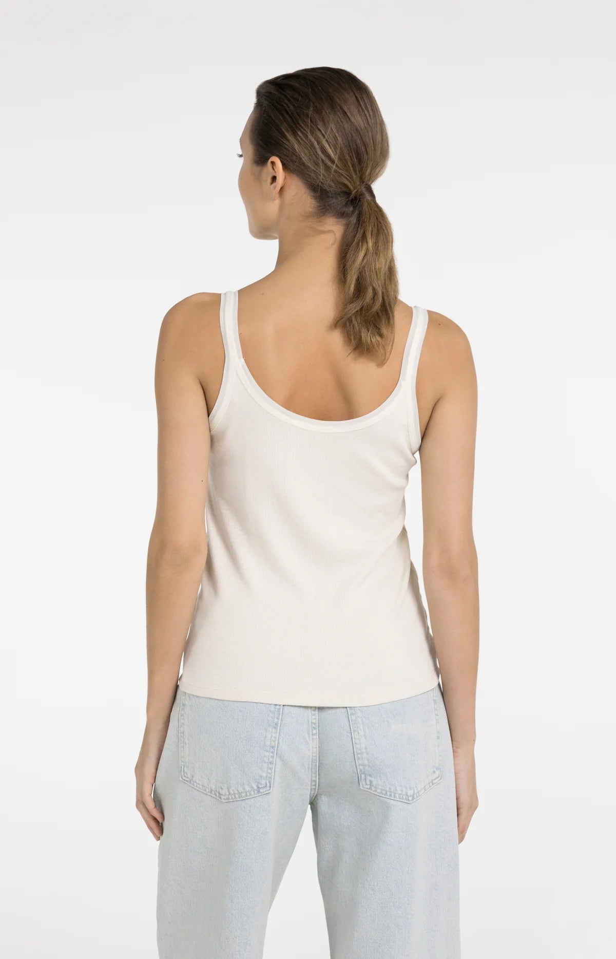 yaya-tr-gertop-mit-netzdetail-creme-damen-top image 5