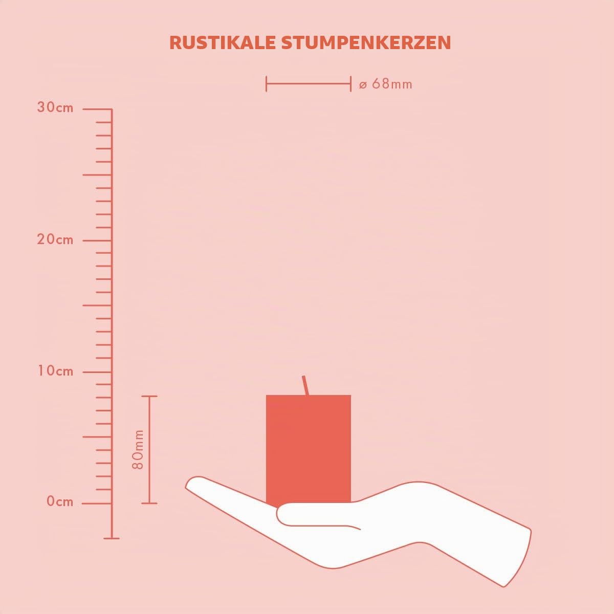 bolsius-rustik-stumpenkerzen-dunkelblau-4er-pack-8x7-cm image 7