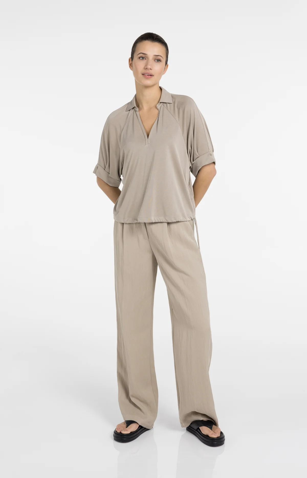 yaya-bundfaltenhose-l32-schlamm-gr-38-weites-bein image 4