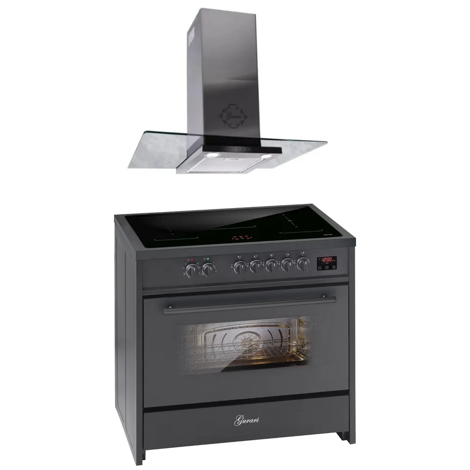 gurari-e-913-bl-gch-t-466-standherd-90-cm-schwarz-induktion image 1