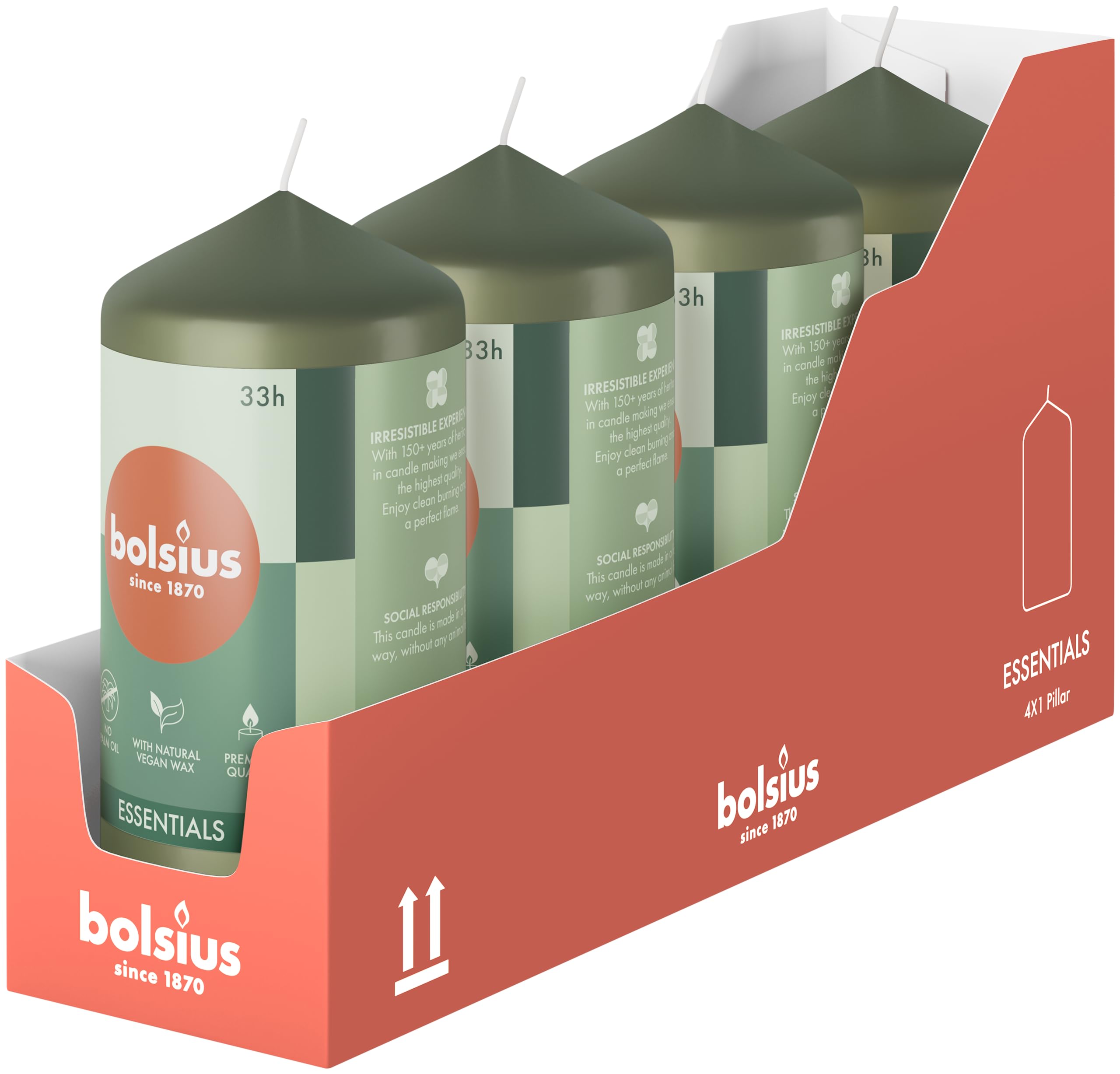 bolsius-essentials-stumpenkerzen-gr-n-olive-12cm-4er image 6