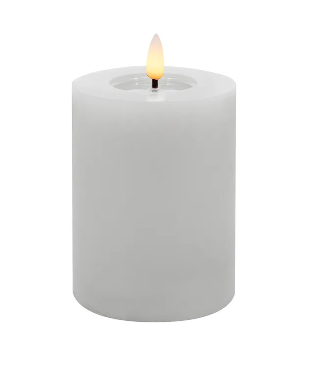 ein-st-ck-vom-gl-ck-led-stumpenkerze-echtwachs-wei-7-5x10 image 1