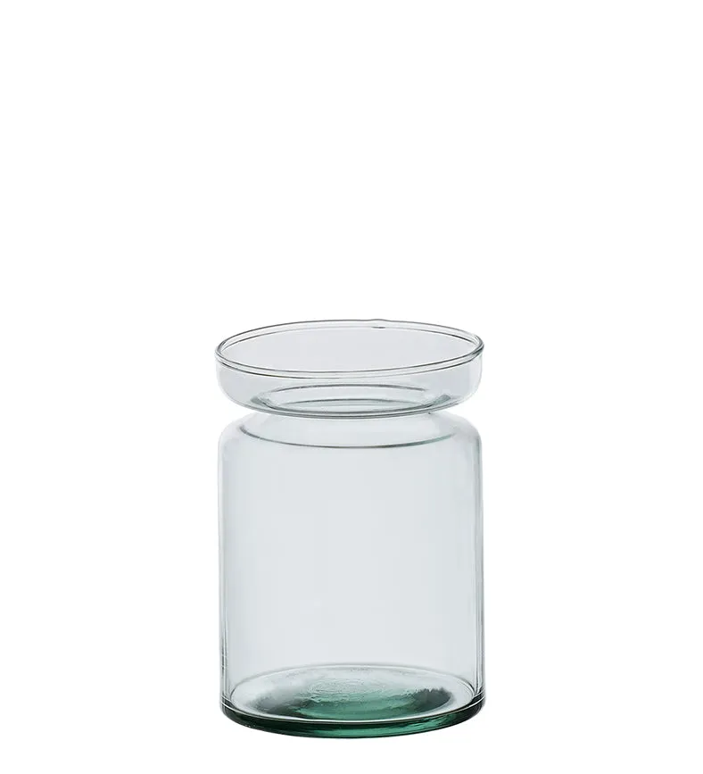 oohh-collection-valencia-duo-vase-glas-klar-d10xh14cm-recyclingglas image 1