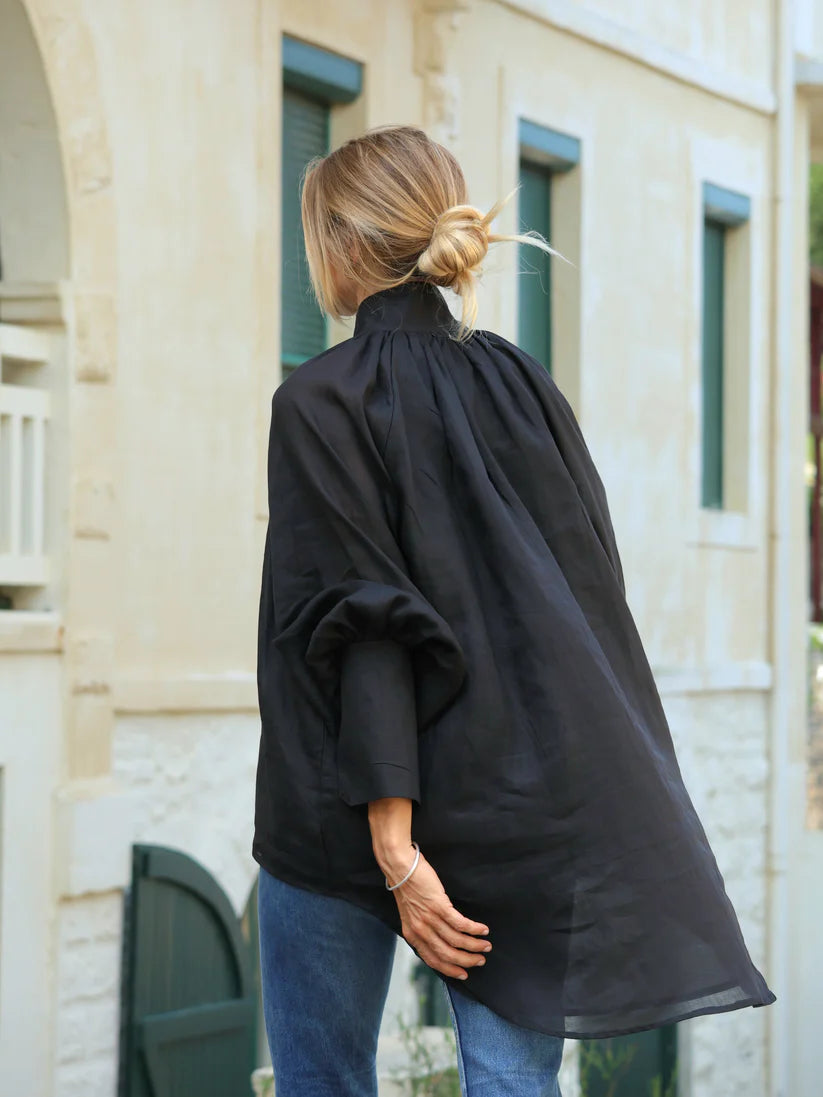luciee-tunika-ella-ramie-schwarz-blouson-rmel image 3
