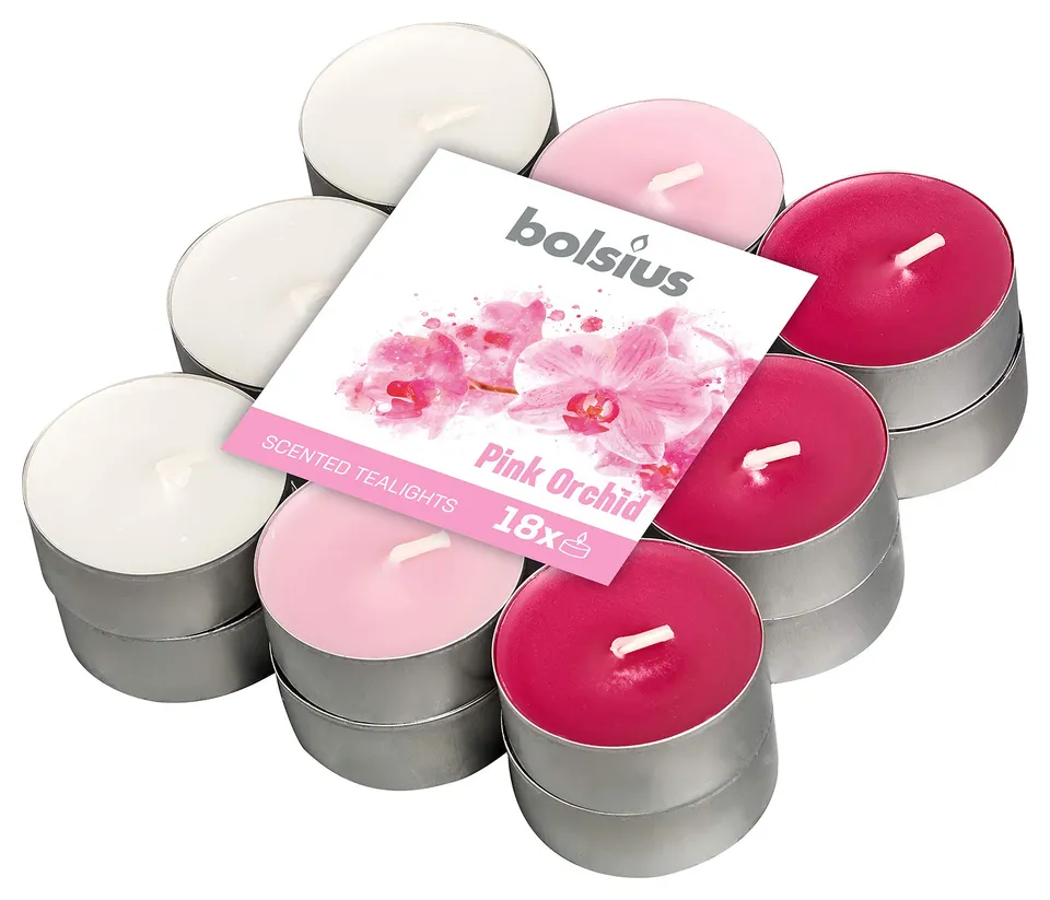 bolsius-true-scents-duftteelichter-rosa-orchidee-18er-pack image 1