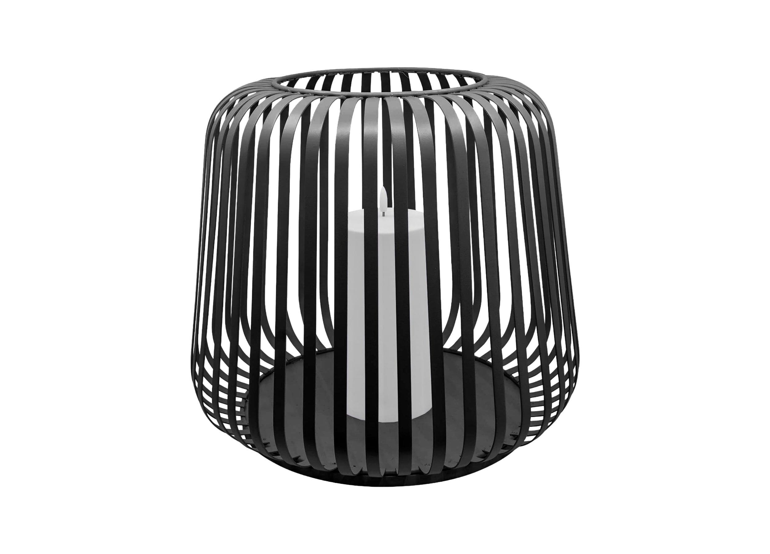cottage-solar-laterne-schwarz-40x40x35-led-outdoor image 1