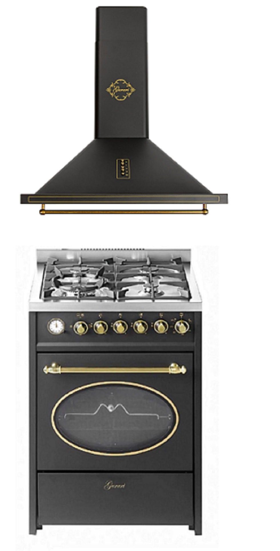 gurari-gch-g-614-bl-gas-standherd-60-cm-set-schwarz-haube image 1