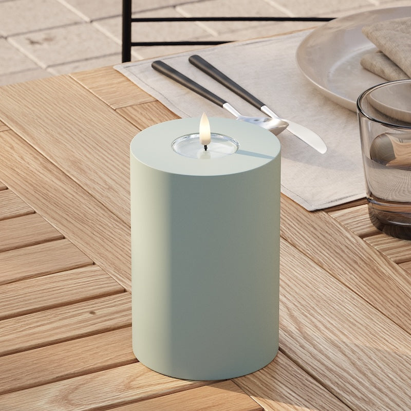 deluxe-homeart-au-enleuchten-led-blockkerze-10x15-cm-salbeigr-n-ip44 image 2