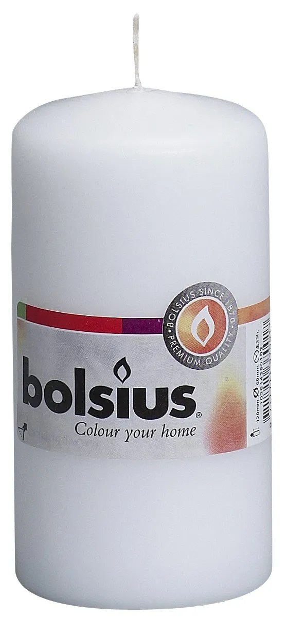 bolsius-essentials-stumpenkerzen-wei-12-cm-10-st-ck image 1