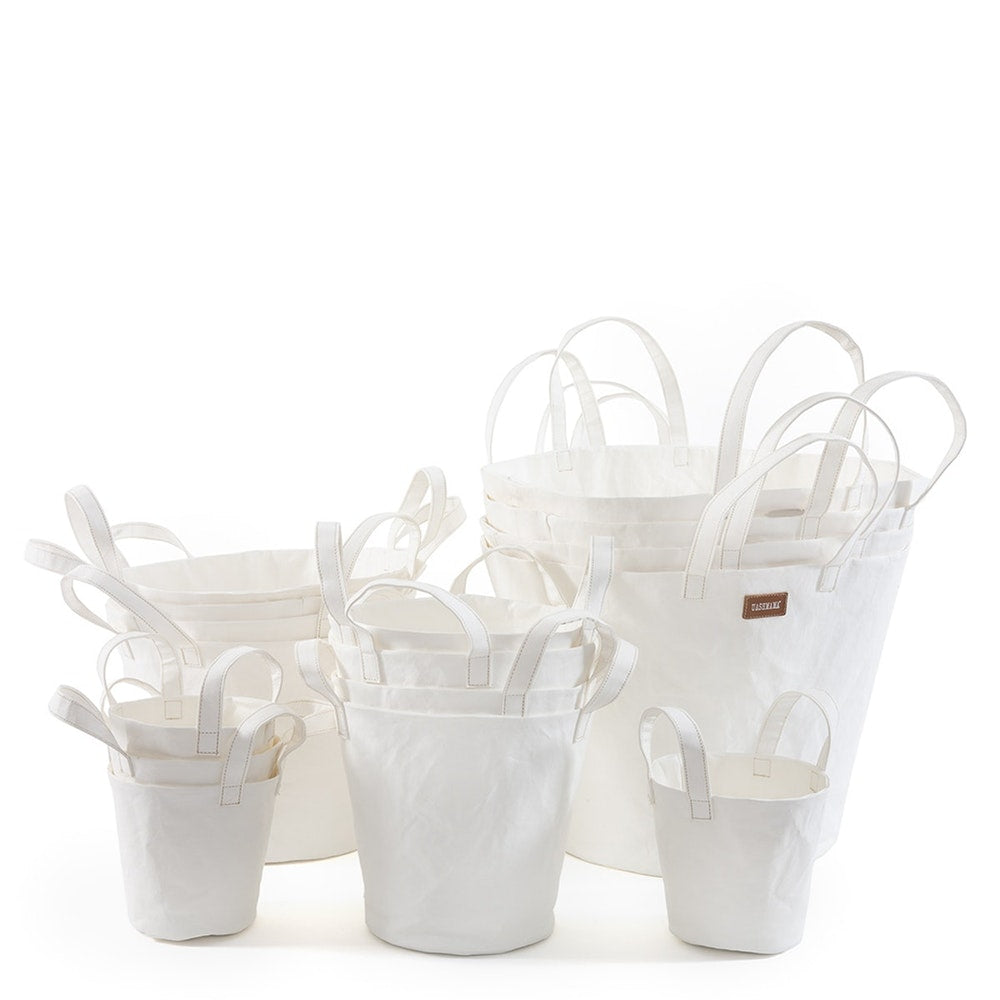 uashmama-paniere-korb-waschbares-papier-grau-medium image 1