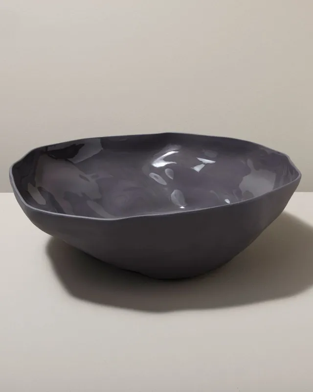 behome-tam-salatschale-xxl-35-5-cm-steingut-silbergrau image 1
