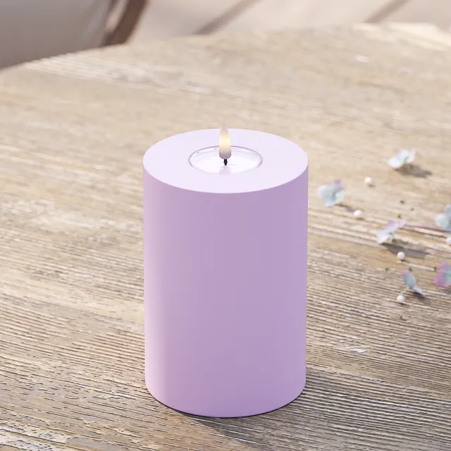 deluxe-homeart-au-enleuchten-led-blockkerze-10x15-cm-lavendel-ip44 image 1
