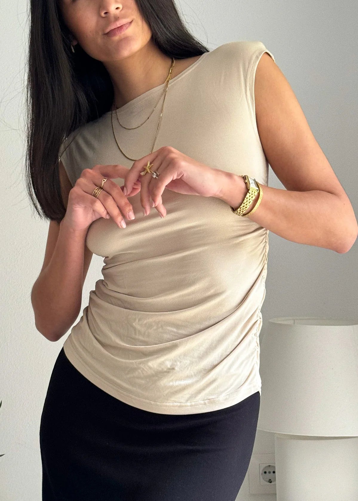 bypias-alora-bambus-shirt-damen-rmellos-beige-s-m-atmungsaktiv image 3