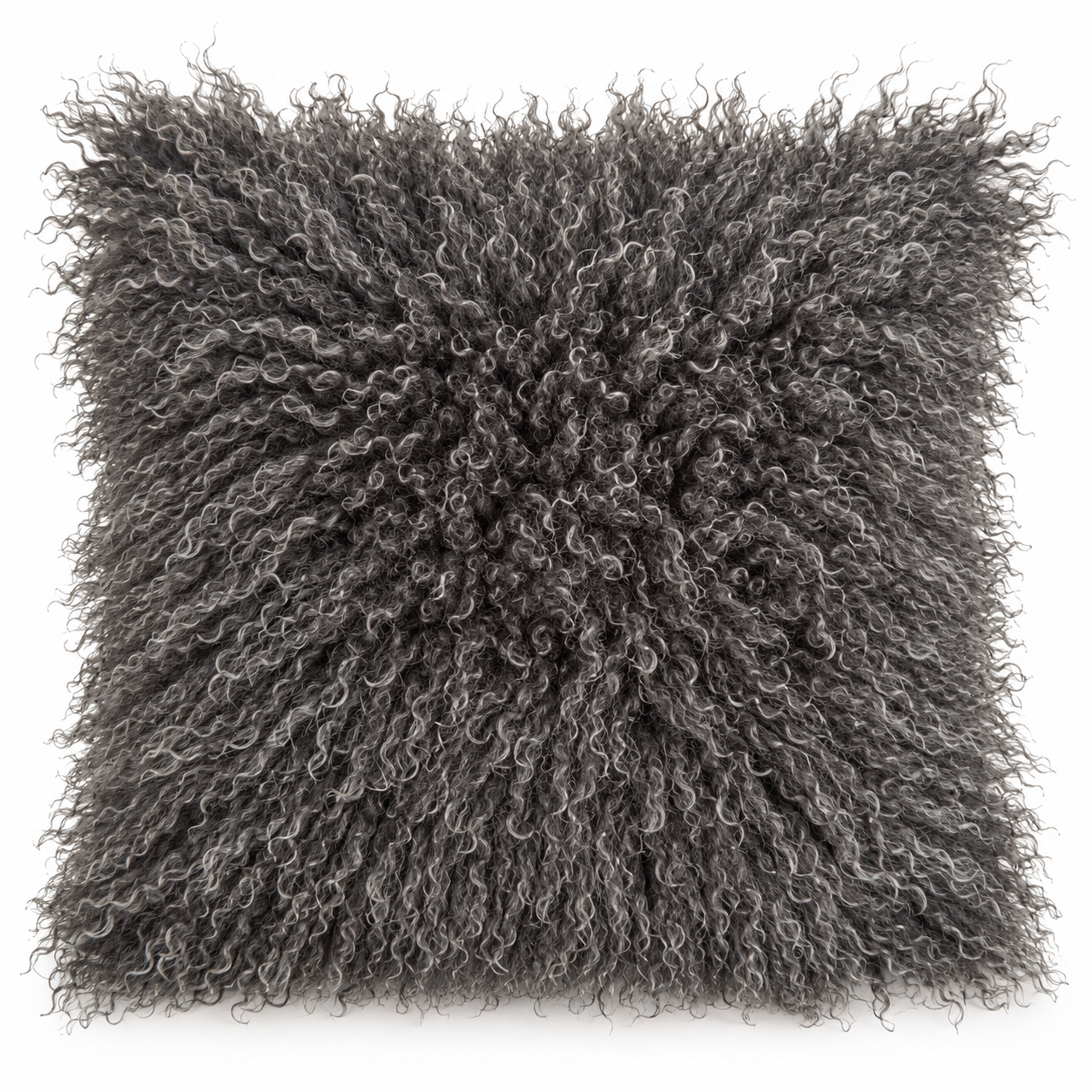 ein-st-ck-vom-gl-ck-curly-kissenbezug-48x48-anthrazit-lammfelloptik image 1