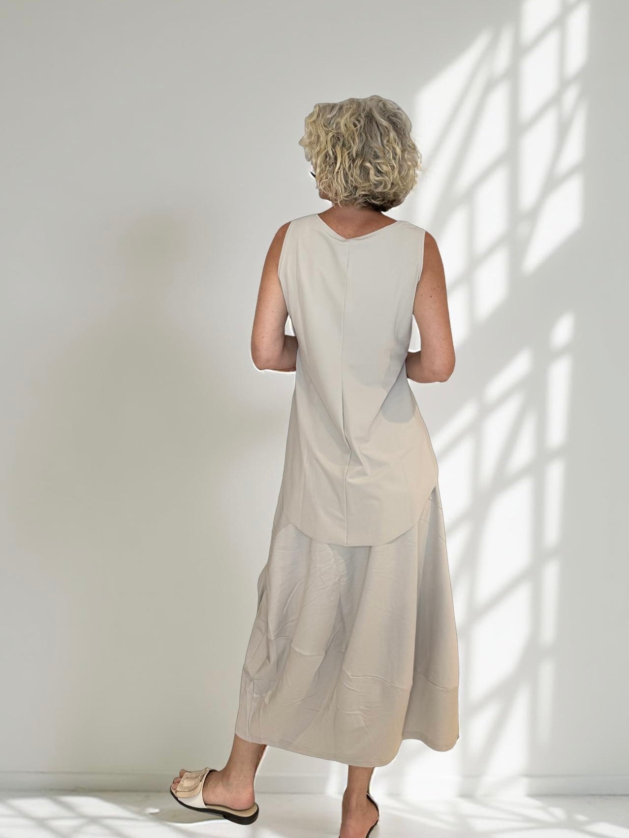 anastasia-by-kampeas-jersey-ballonrock-maxi-sand-beige image 3