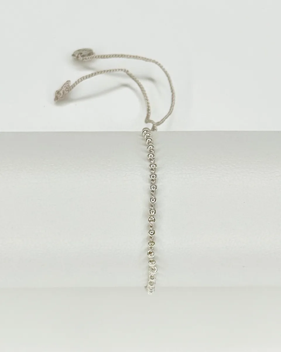 liz-h-kel-armband-perlen-silber-2mm-verstellbar image 1