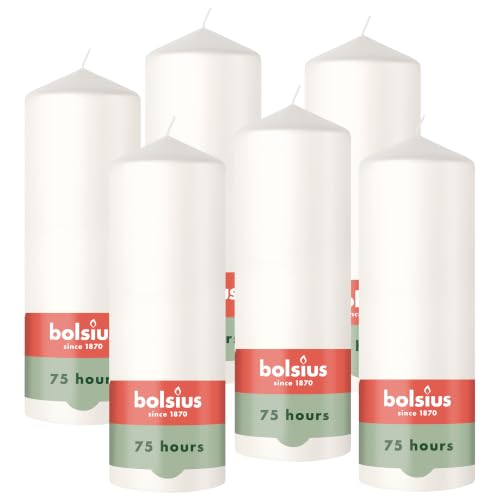 bolsius-essentials-stumpenkerzen-wei-4-st-ck-20x7-cm-75h image 7