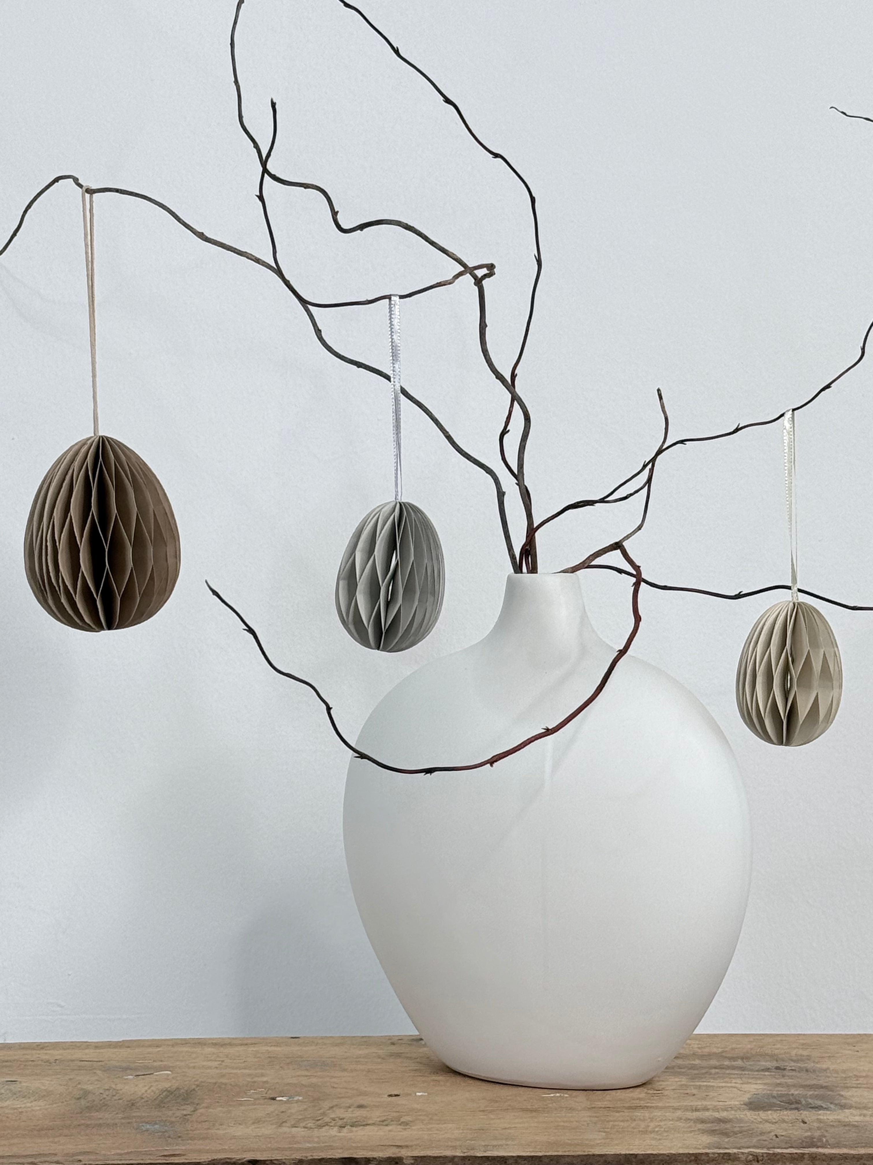 affari-of-sweden-flaschenvase-wei-steingut-bauchig image 2