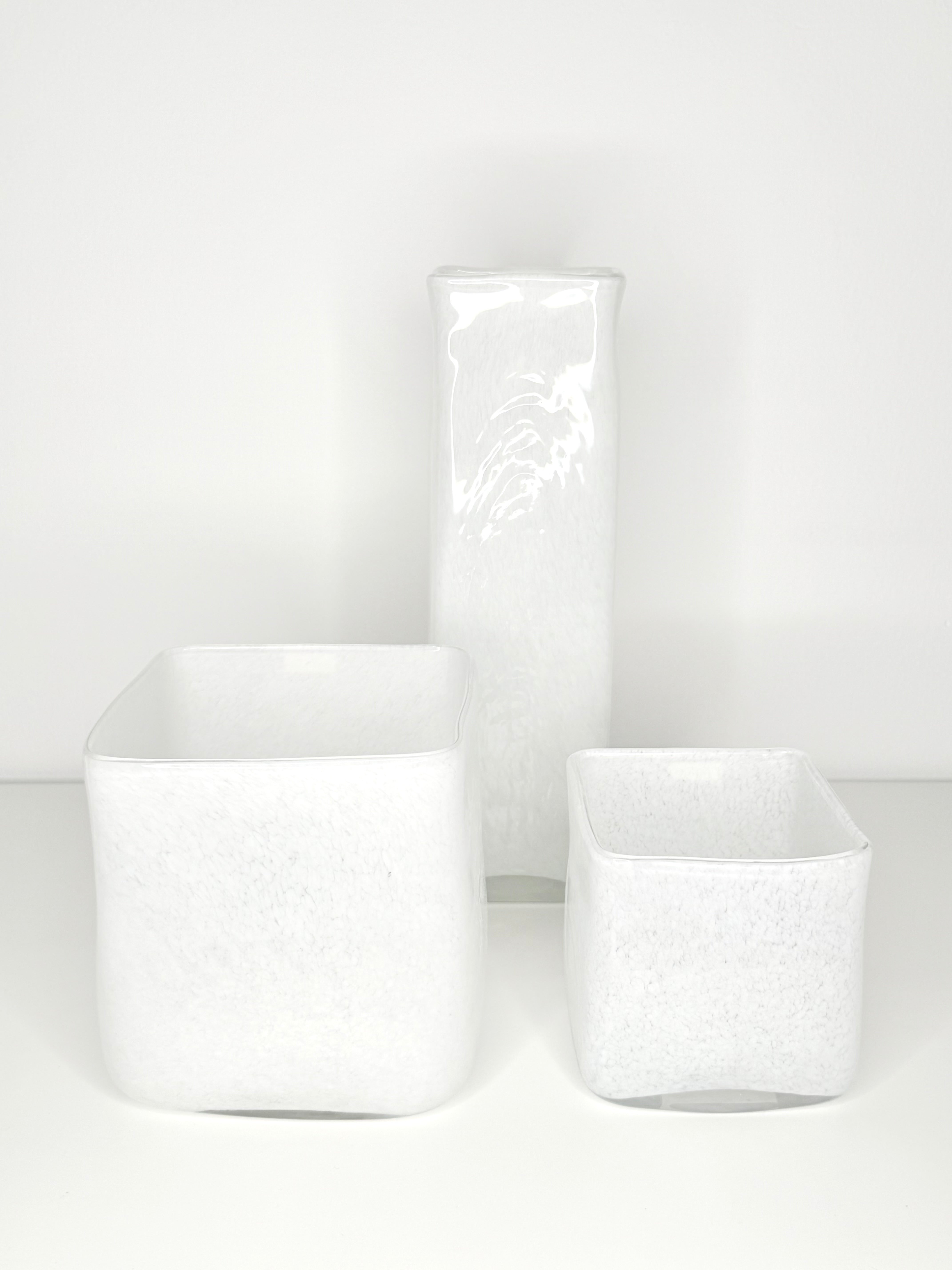 glasvase-wei-dickwandig-skulpturale-vase-35-cm image 2