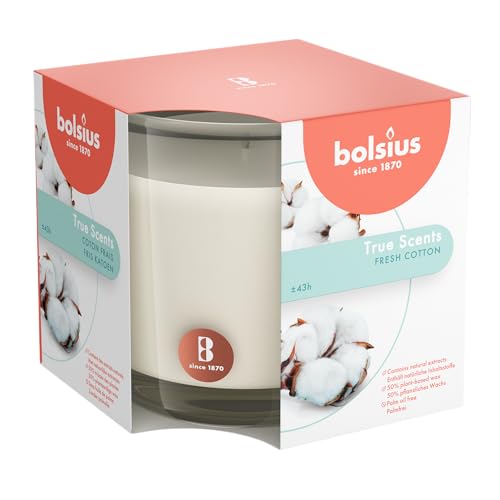bolsius-true-scents-duftkerze-fresh-cotton-wei-43h-glas image 7