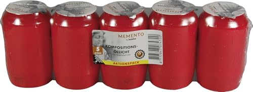 bolsius-grablichte-nr-3-rot-5er-pack-45-stunden image 7
