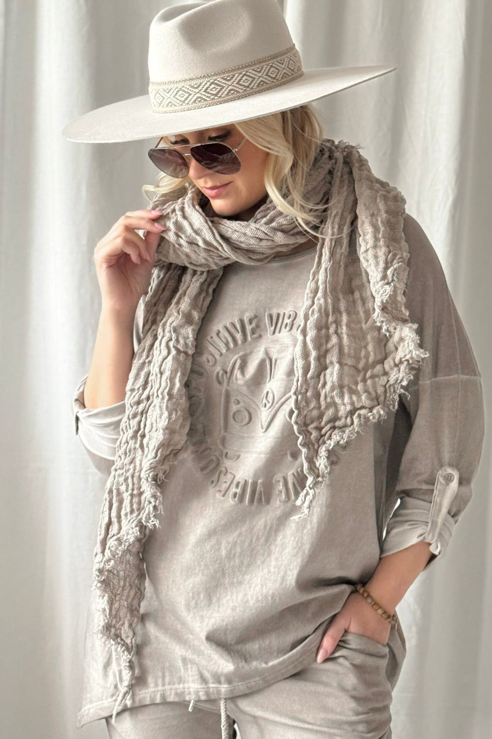 bypias-bohemian-longshirt-vintage-wash-taupe-one-size image 2