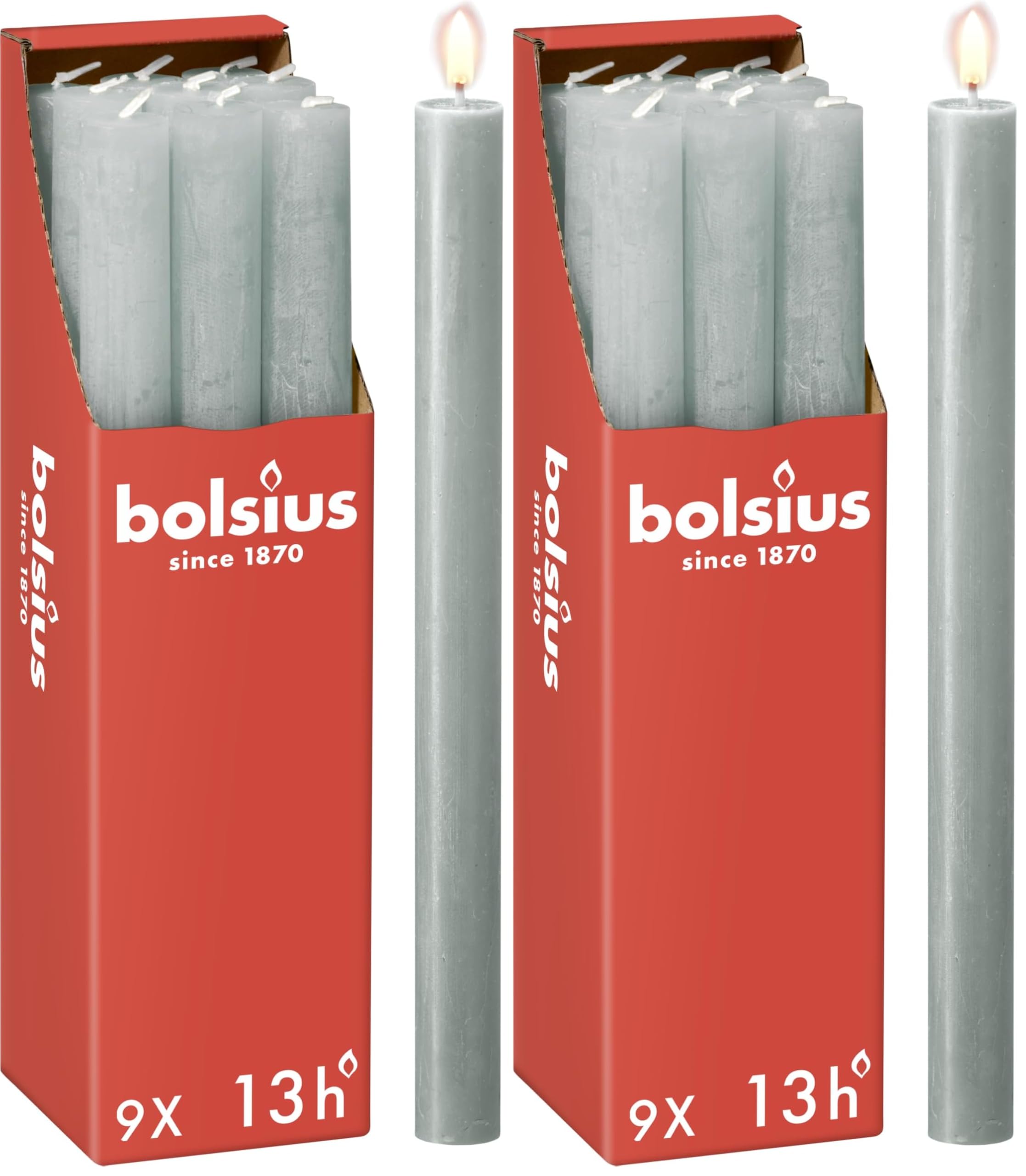 bolsius-rustik-stabkerzen-jadegr-n-9er-27cm-13h image 7