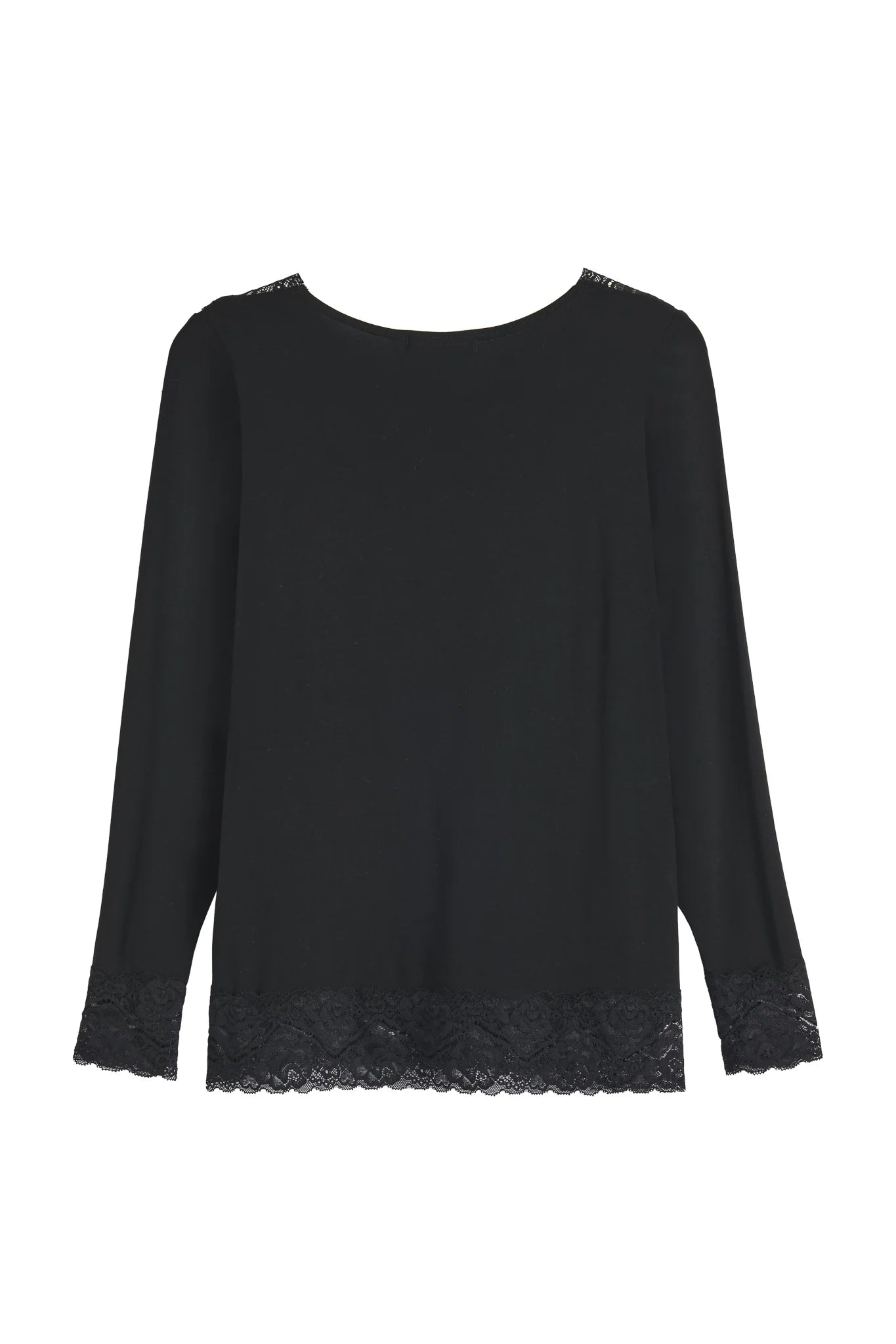 bypias-divine-langarmshirt-damen-schwarz-spitze-m image 4