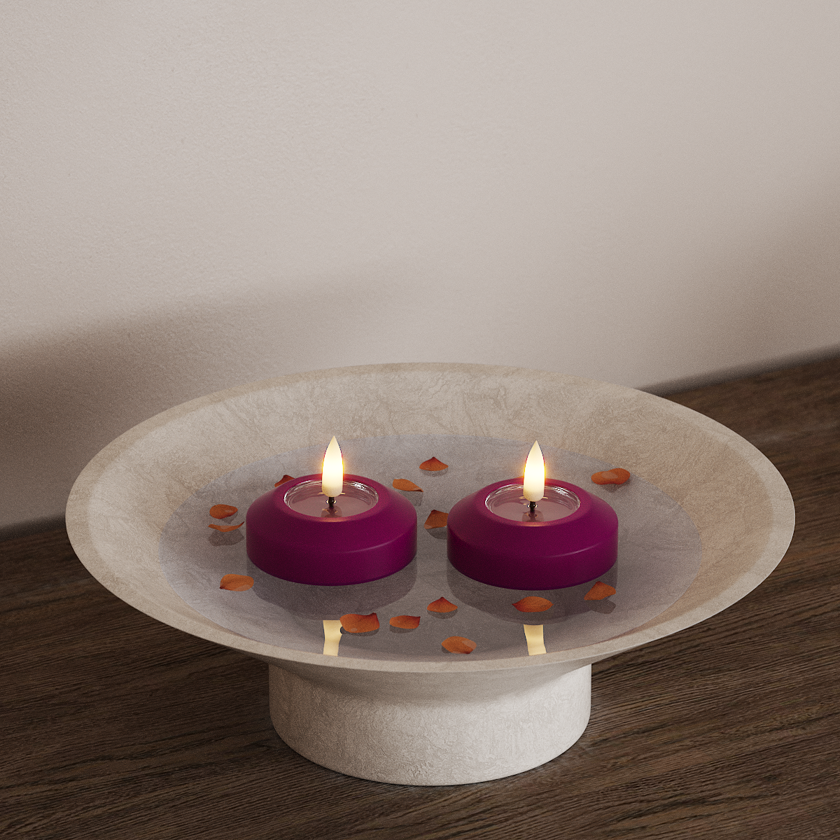deluxe-homeart-schwimmende-lichter-led-6-1cm-violett-2-stk-ipx image 2