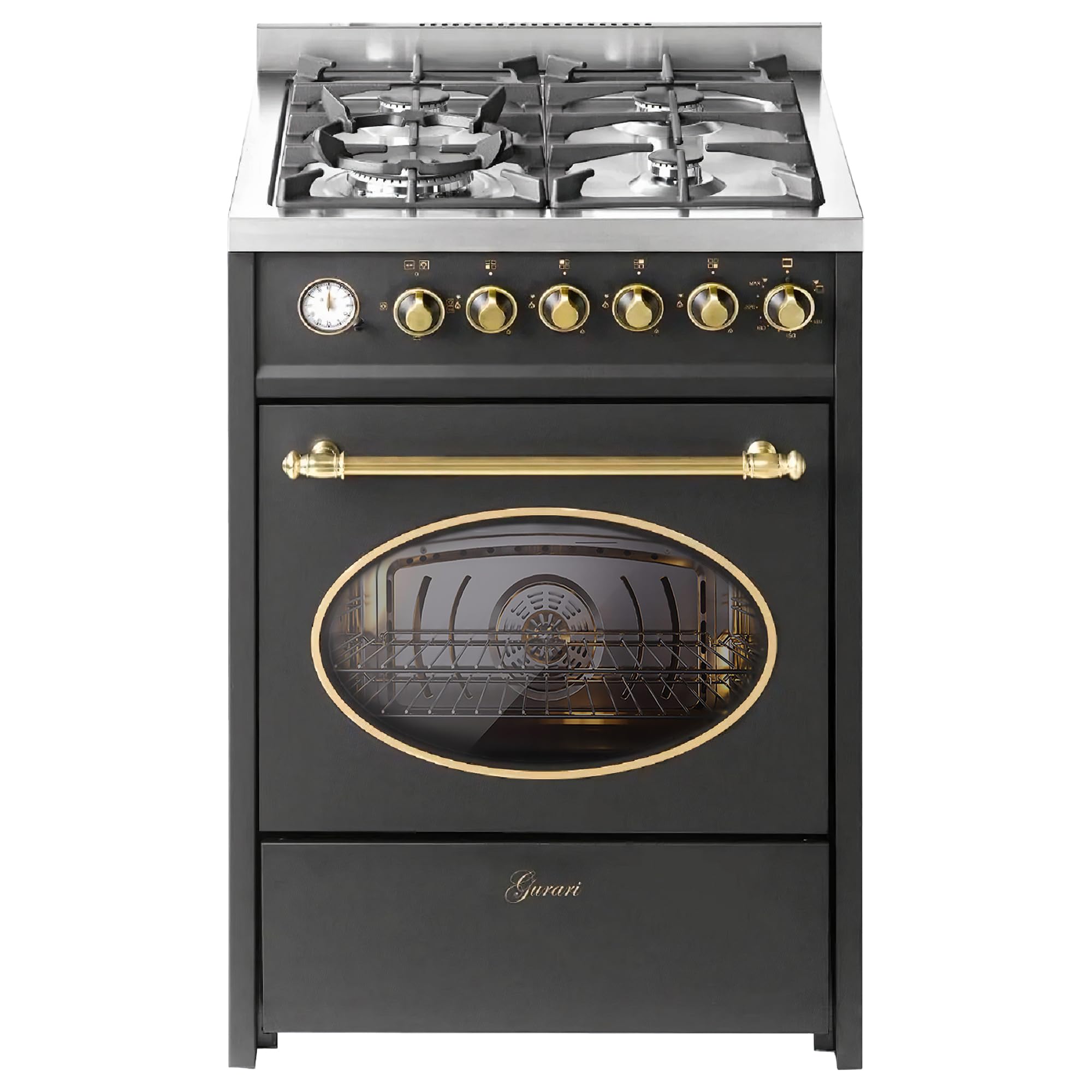 gurari-g-614-gas-standherd-60-cm-creme-gasbackofen-drehspie image 1