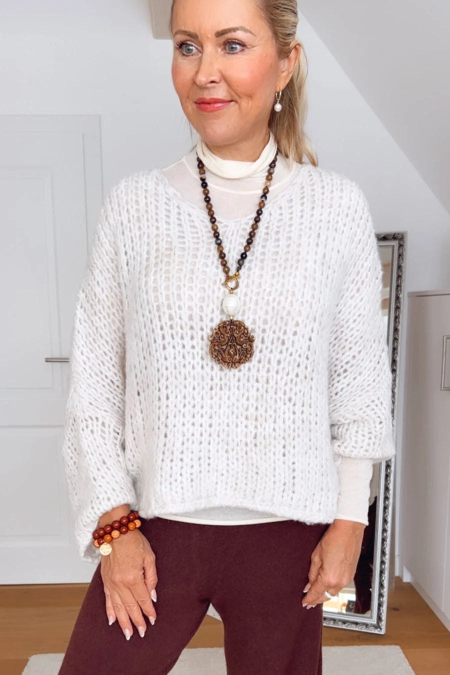 lora-oversize-grobstrickpullover-offwhite-wolle image 1