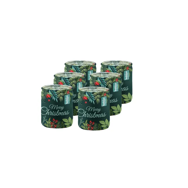bolsius-true-scents-duftkerze-glas-gr-n-6er-vanille-23h image 1