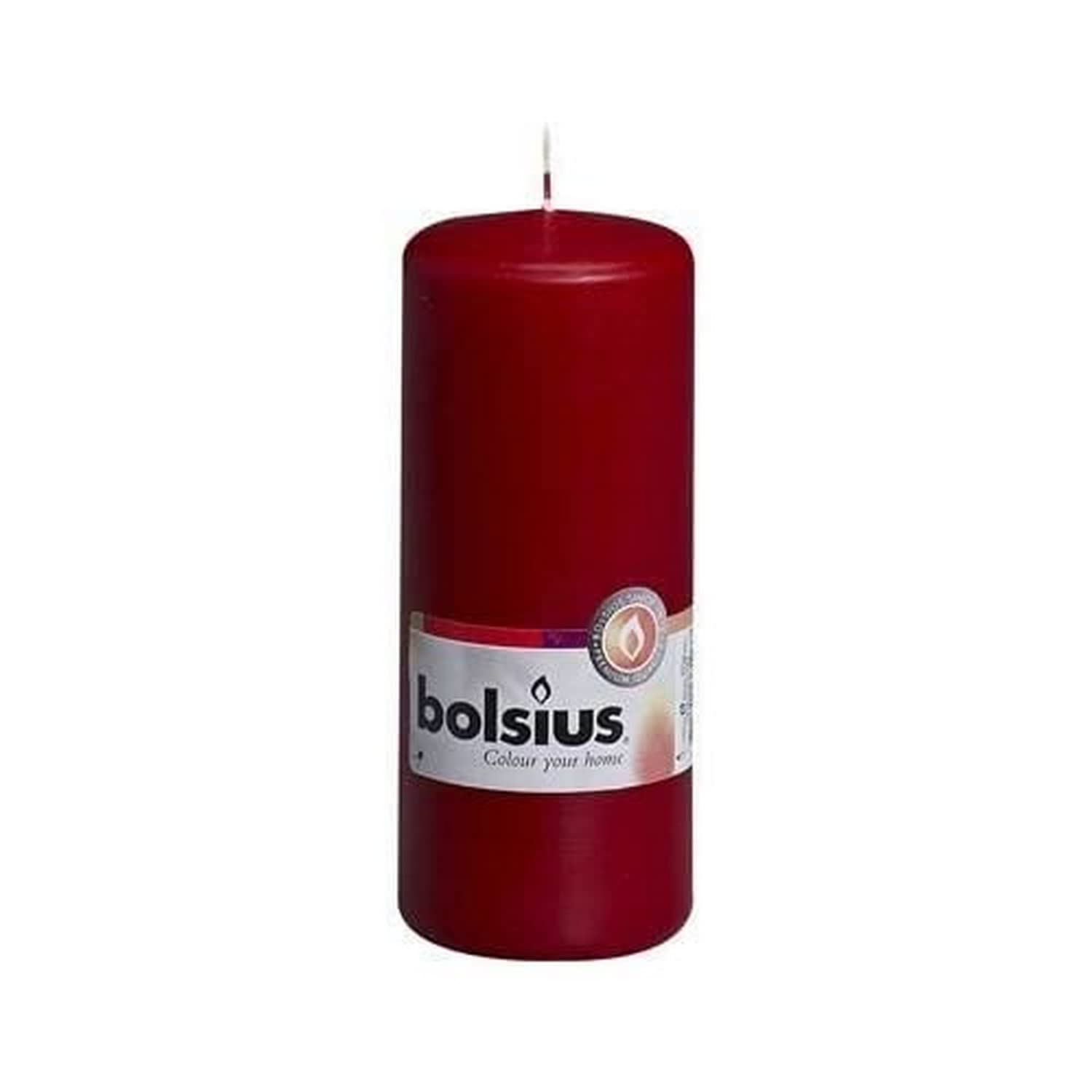 bolsius-essentials-stumpenkerzen-rot-10er-15x6cm-42h image 6