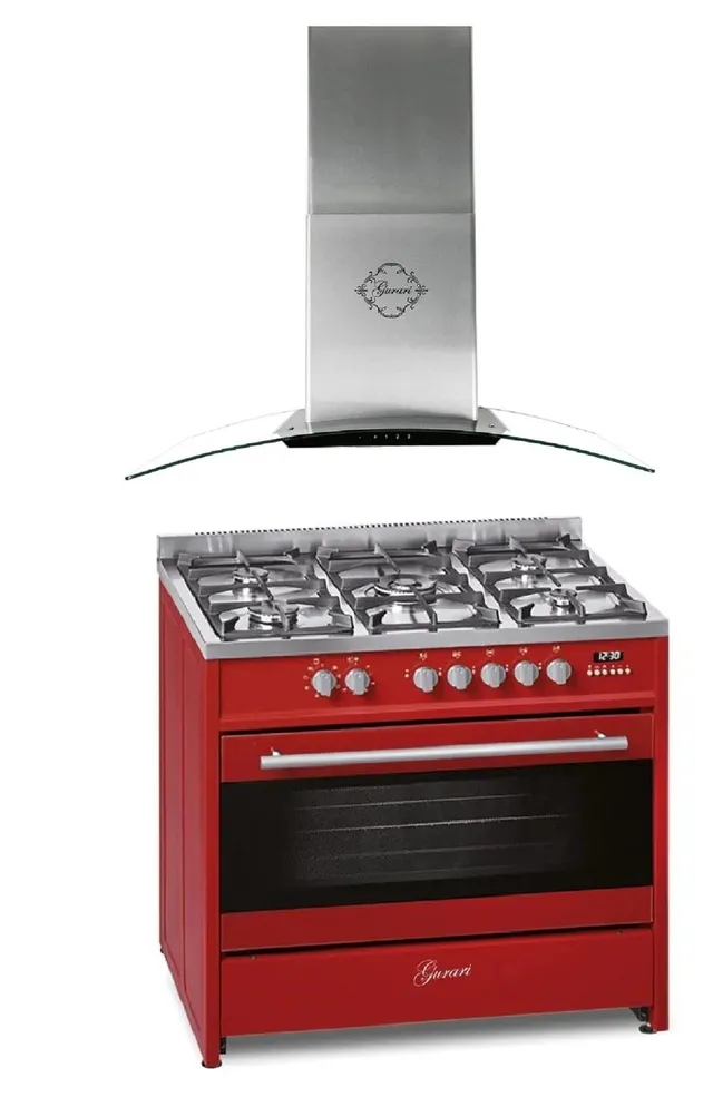 gurari-gch-e-911-r-standherd-90-cm-mit-haube-edelstahl image 1