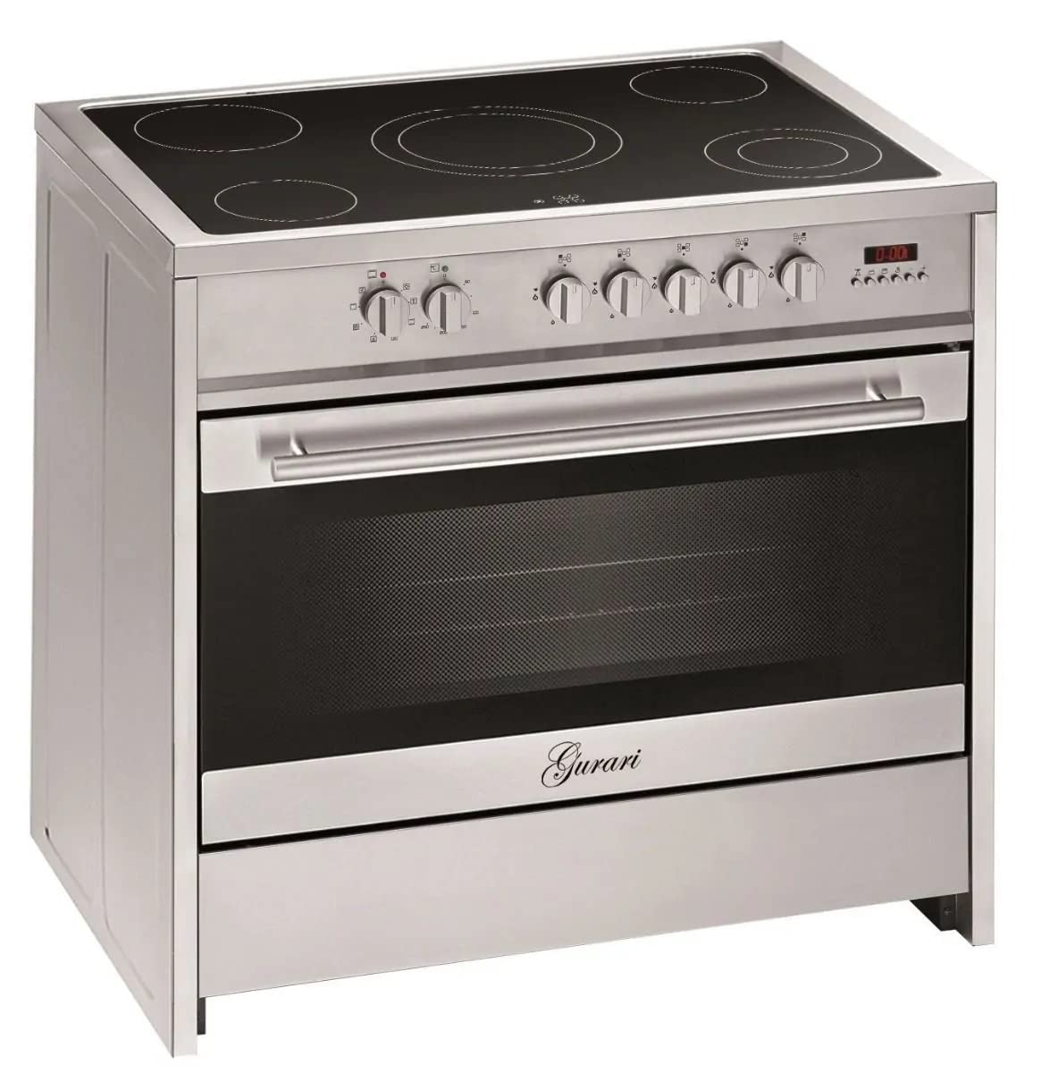 gurari-gch-e-912-x-standherd-90-cm-edelstahl-glaskeramik image 1