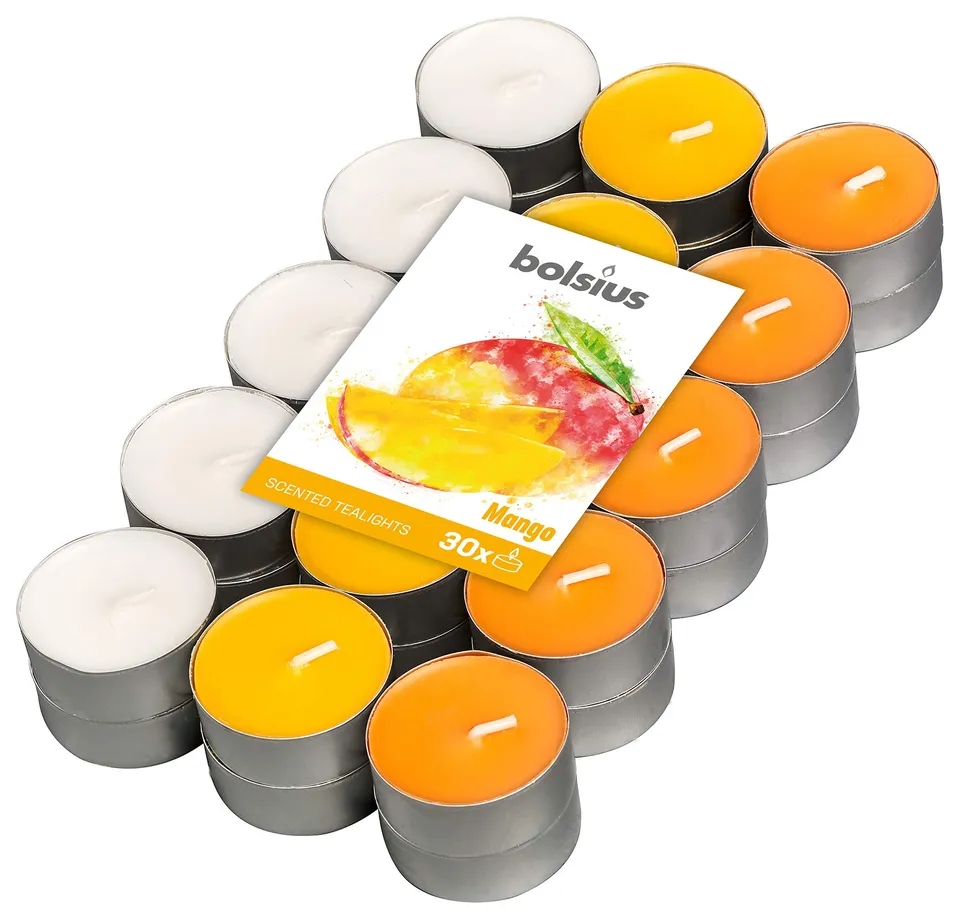 bolsius-true-scents-teelichter-mango-30er-4-stunden-vegan image 1